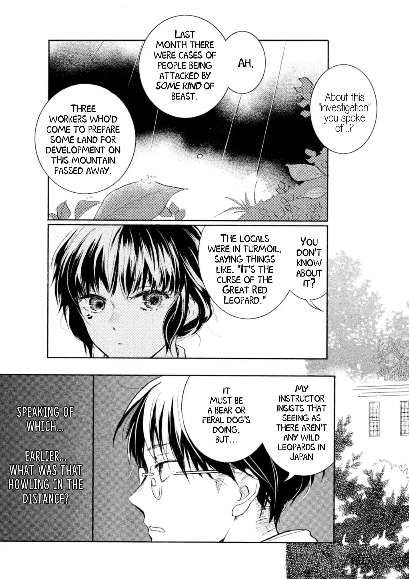 Sanctuary of Red Leopard Chapter 1 page 13 - Chapter 1