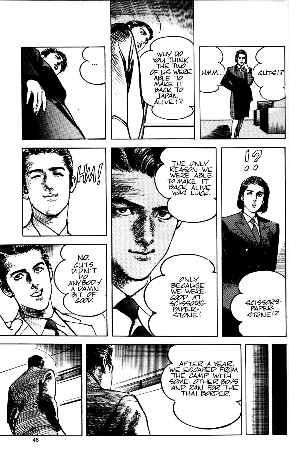 Sanctuary Chapter 23 page 16 - Chapter 23: Scissors-Paper-Stone