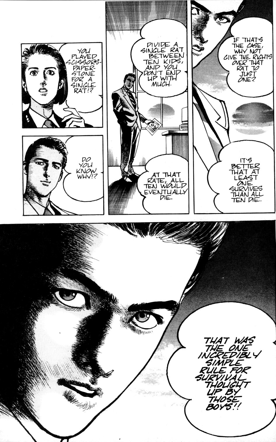 Sanctuary Chapter 23 page 20 - Chapter 23: Scissors-Paper-Stone