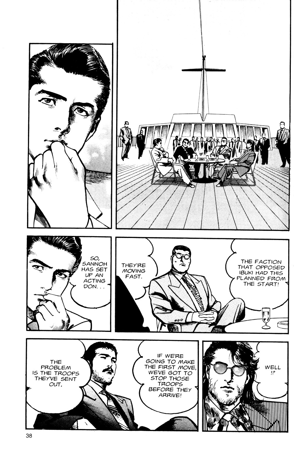 Sanctuary Chapter 73 page 12 - Chapter 73: Acting Don