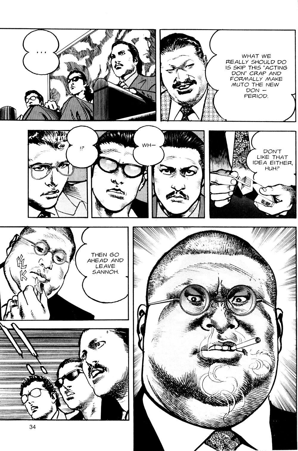 Sanctuary Chapter 73 page 8 - Chapter 73: Acting Don