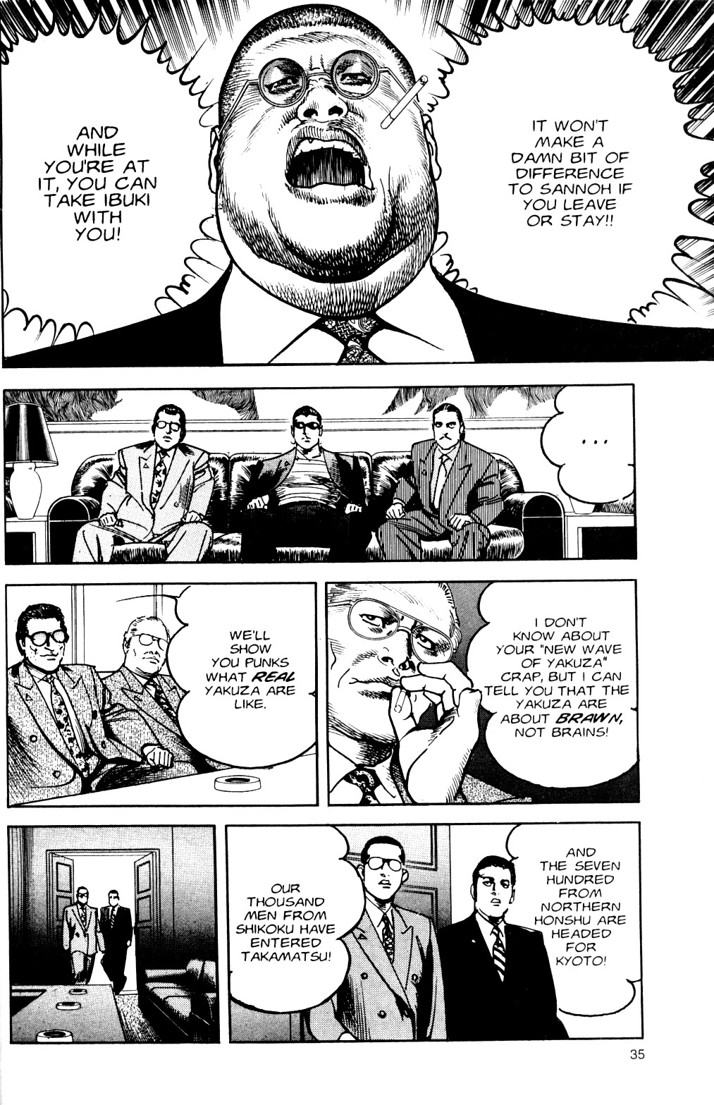 Sanctuary Chapter 73 page 9 - Chapter 73: Acting Don
