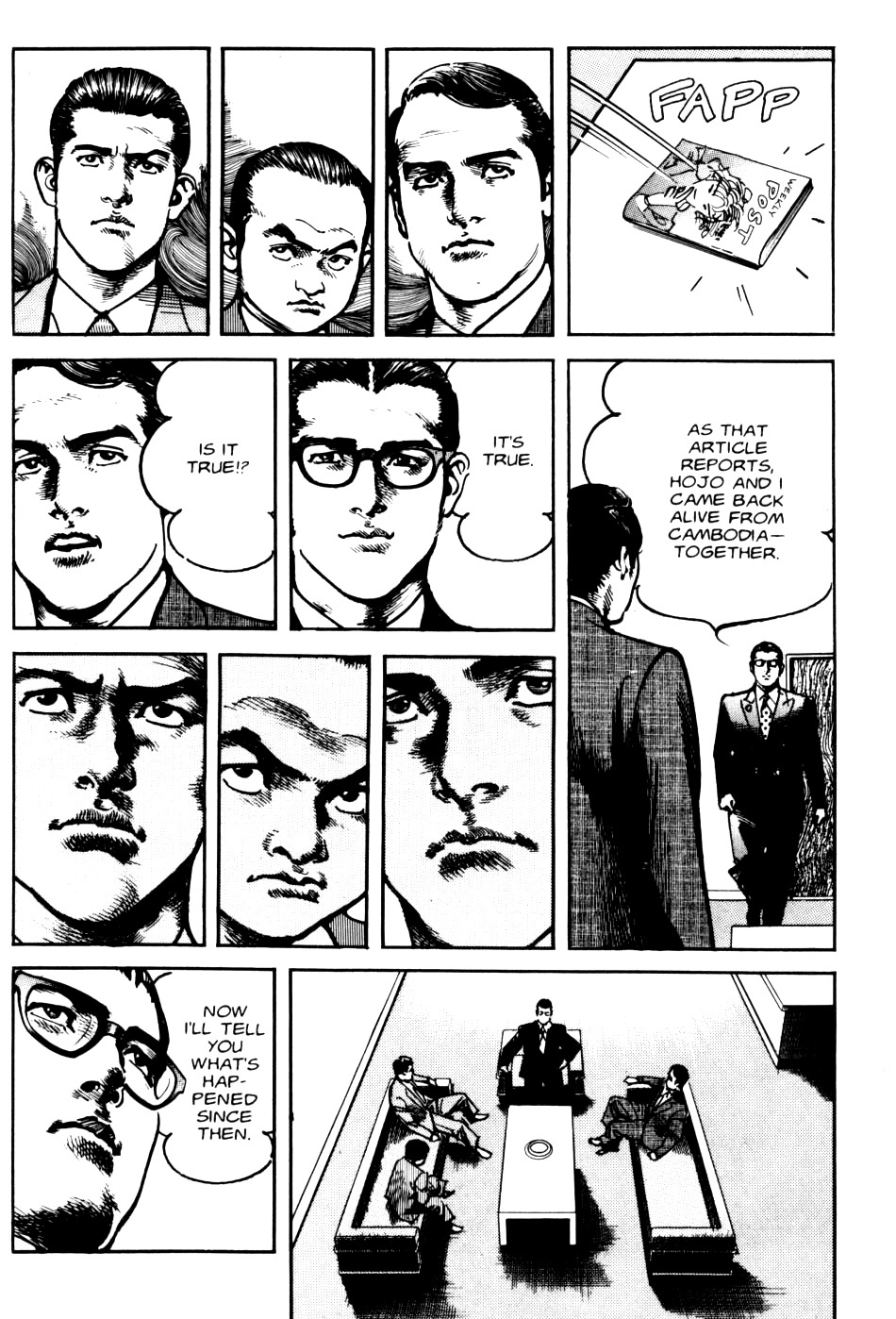 Sanctuary Chapter 78 page 5 - Chapter 78: Press Conference