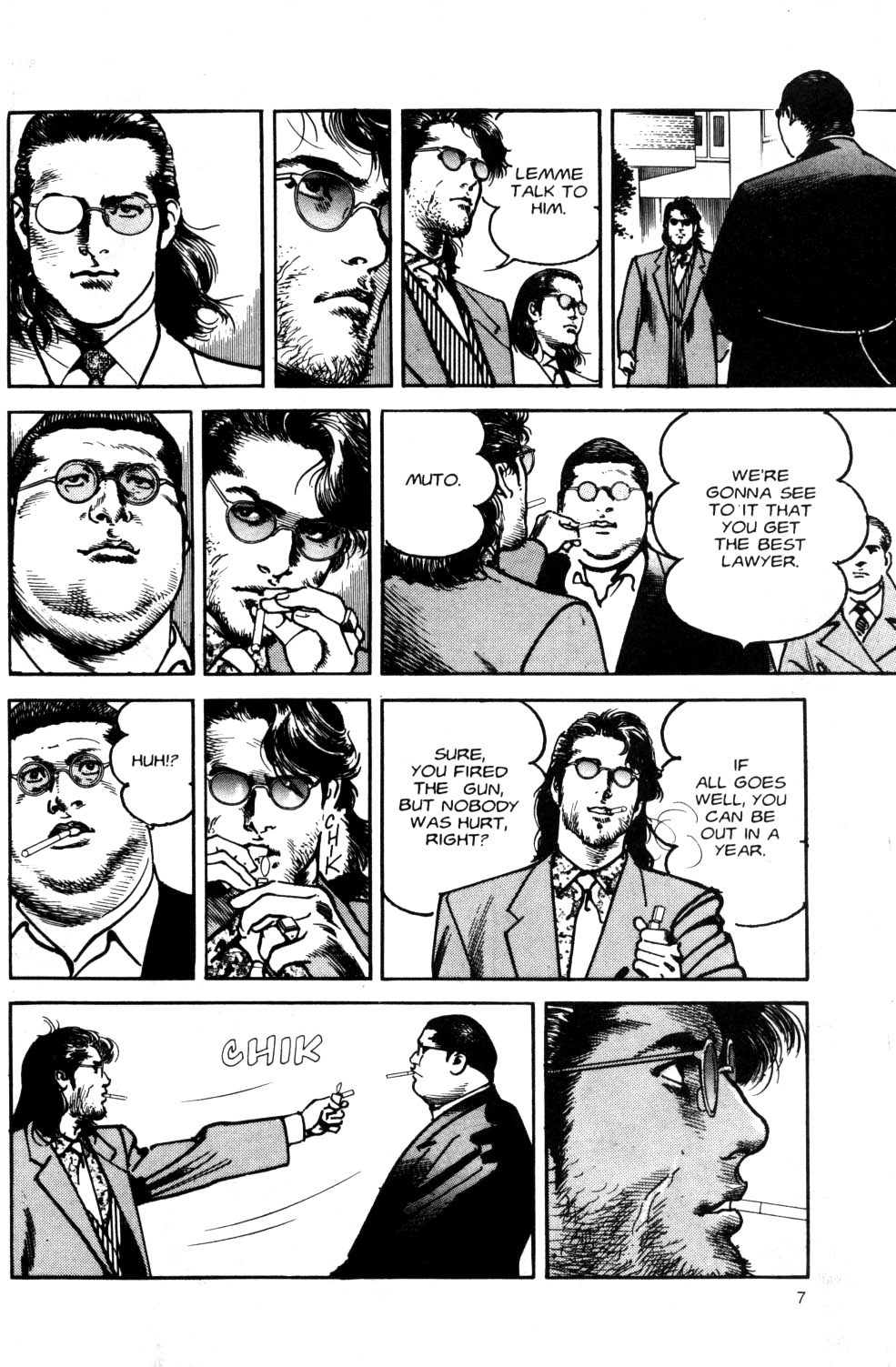 Sanctuary Chapter 84 page 8 - Chapter 84: A Hard Fight