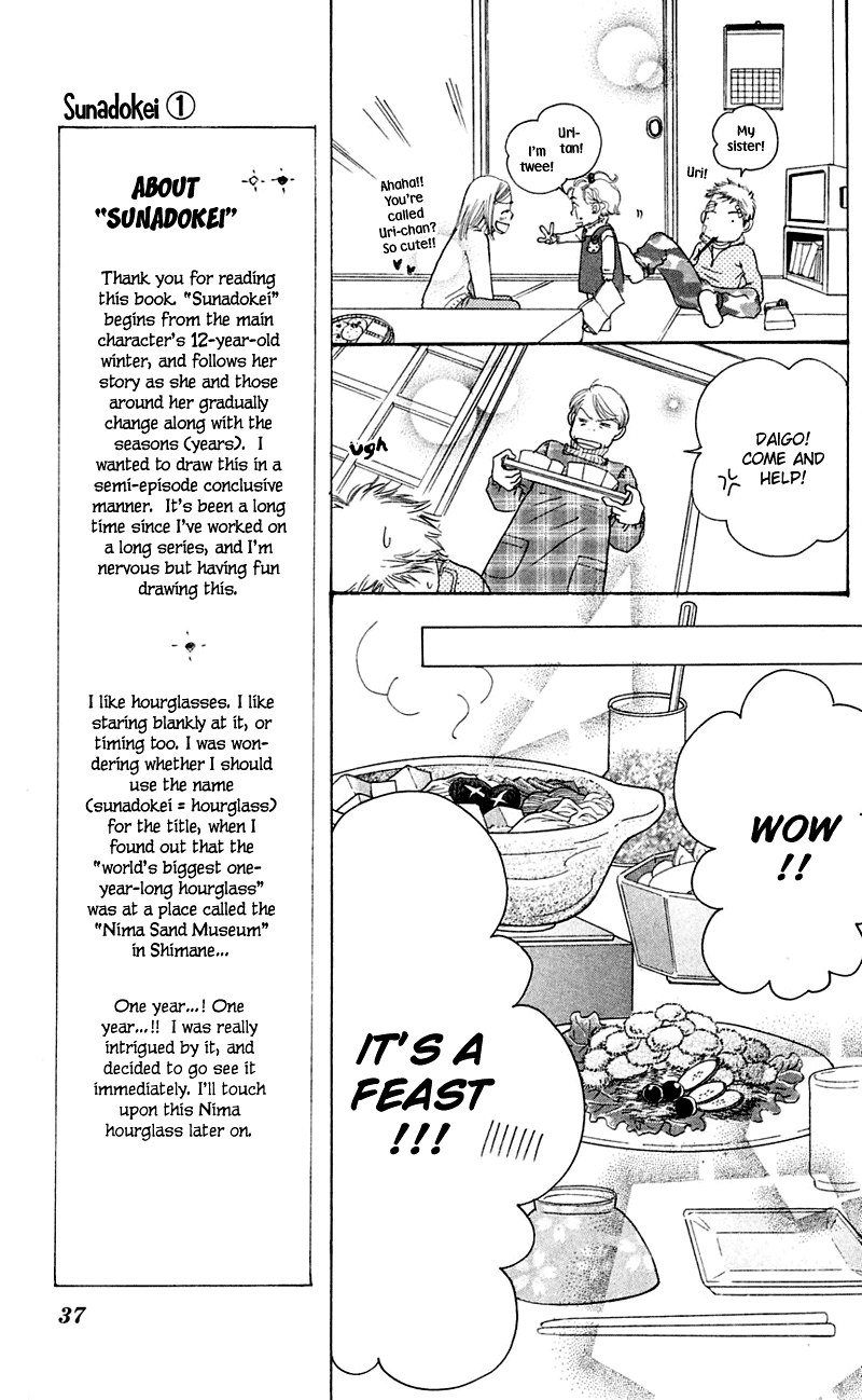 Sand Chronicles Chapter 1 page 35 - Chapter 1: Winter, 12 years old: Prayer