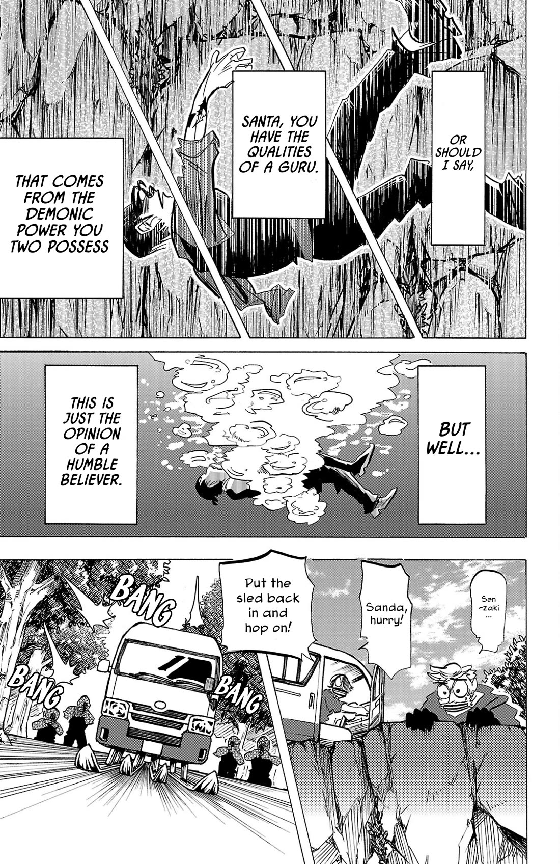 Sanda Chapter 100 page 18 - Chapter 100: Believers and Gurus on the Cliff
