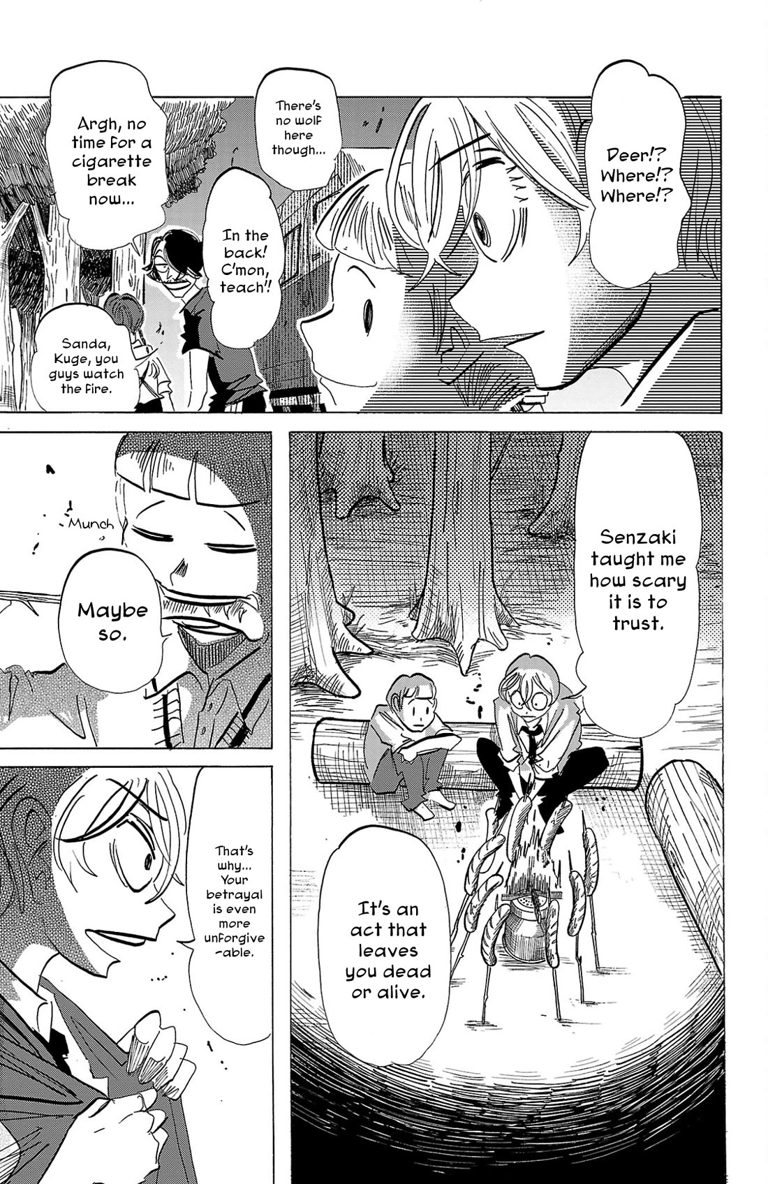 Sanda Chapter 100 page 20 - Chapter 100: Believers and Gurus on the Cliff