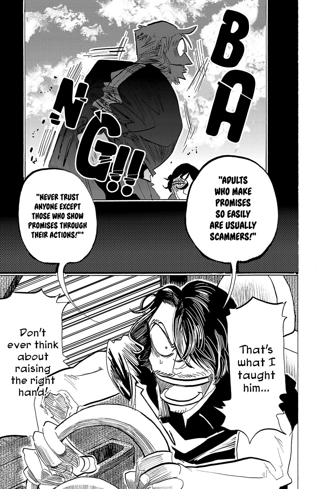 Sanda Chapter 100 page 8 - Chapter 100: Believers and Gurus on the Cliff