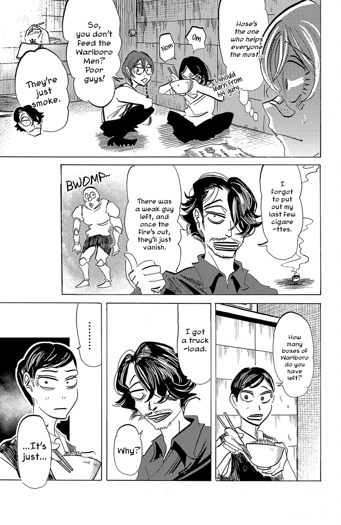 Sanda Chapter 104 page 11 - Chapter 104: To the Sparkled, Smokey Sky