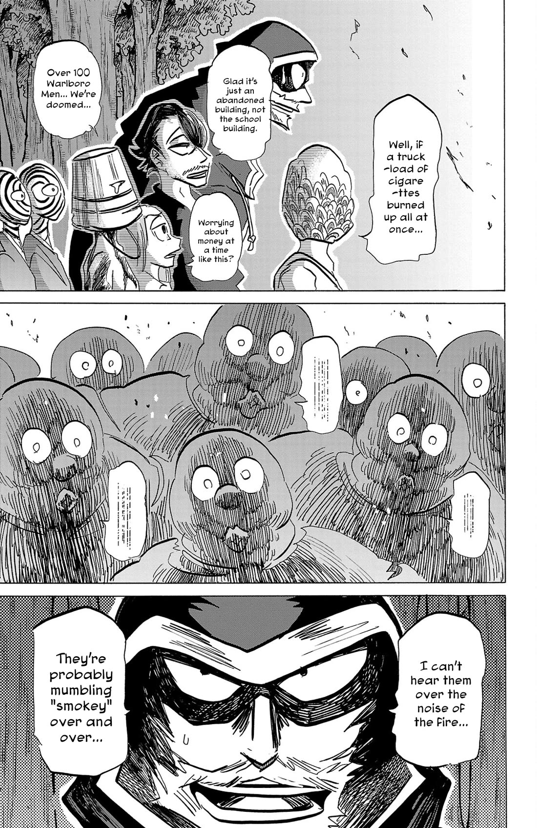 Sanda Chapter 104 page 16 - Chapter 104: To the Sparkled, Smokey Sky