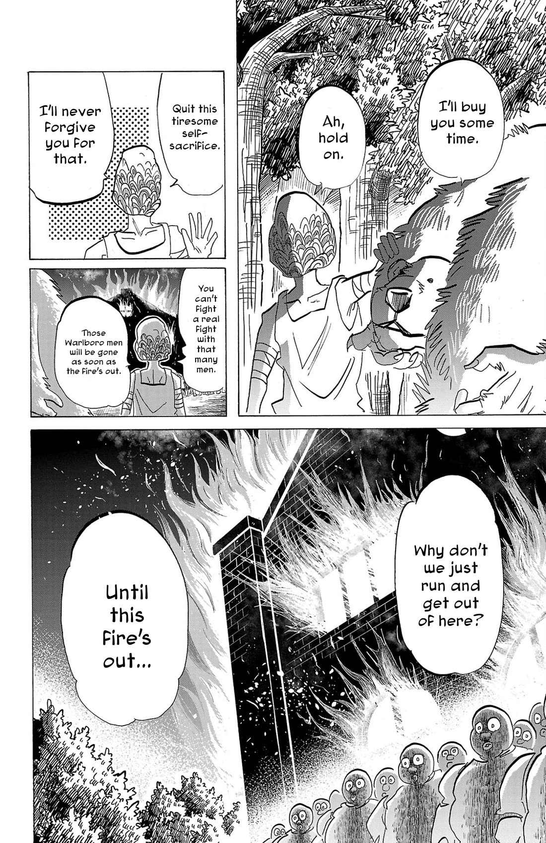 Sanda Chapter 104 page 17 - Chapter 104: To the Sparkled, Smokey Sky