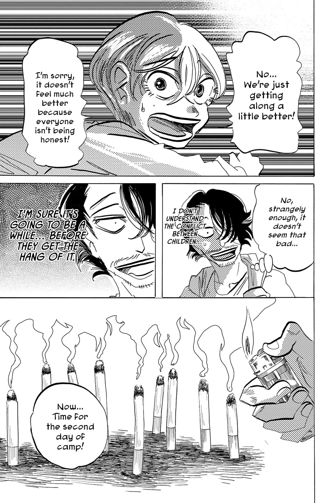 Sanda Chapter 104 page 4 - Chapter 104: To the Sparkled, Smokey Sky