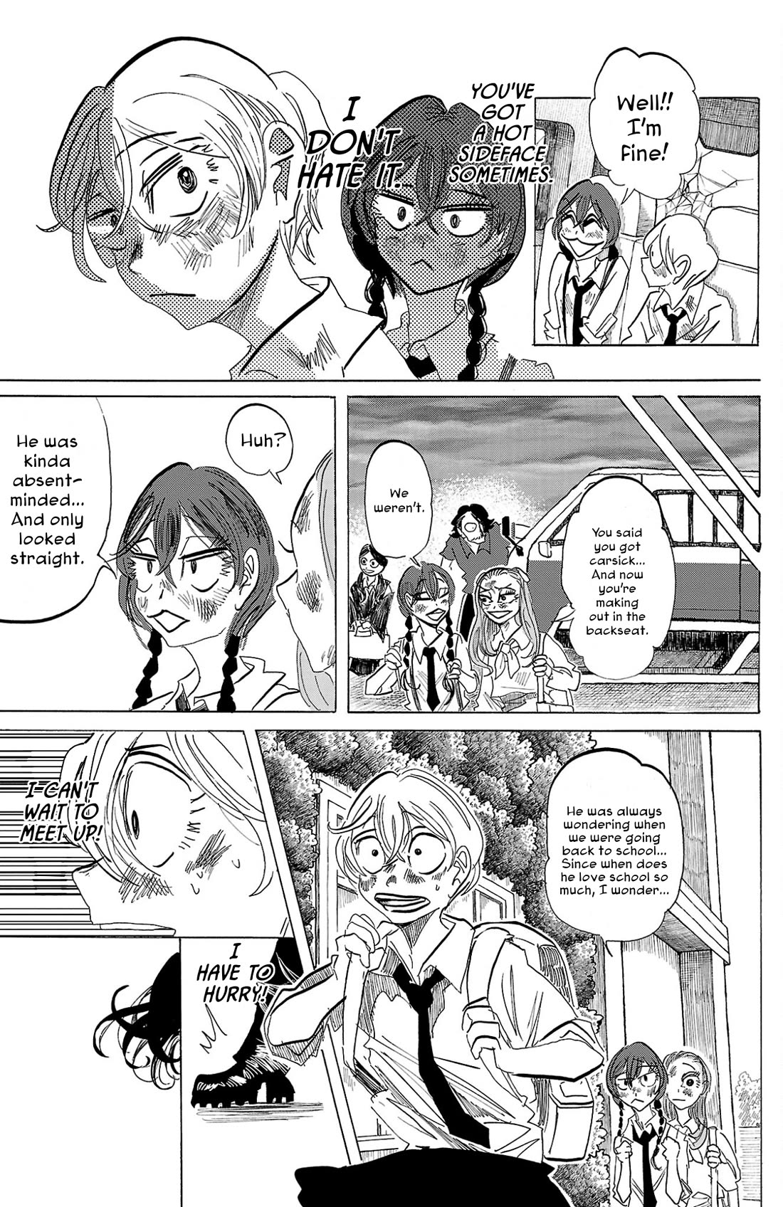 Sanda Chapter 106 page 8 - Chapter 106: The Side Face Until the Adam's Apple Appears