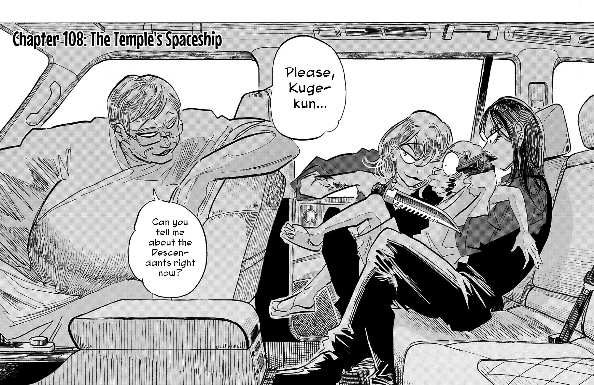 Sanda Chapter 108 page 2 - Chapter 108: The Temple's Spaceship