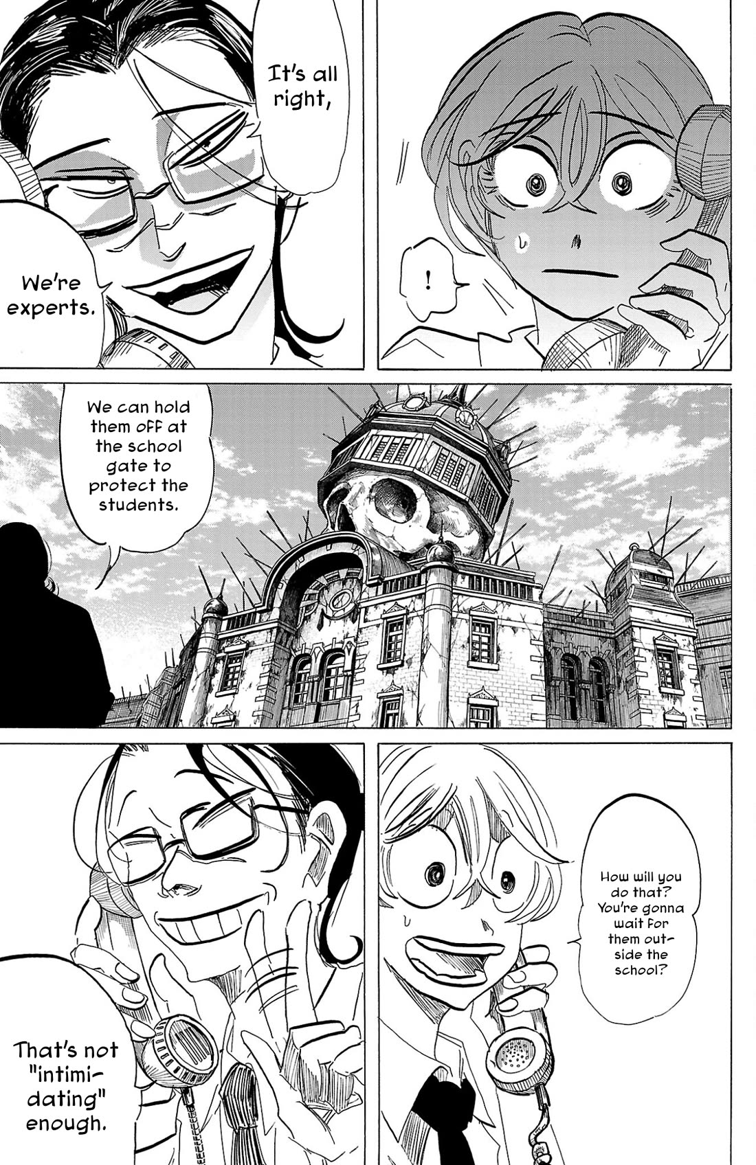 Sanda Chapter 112 page 4 - Chapter 112: The Giant Skull