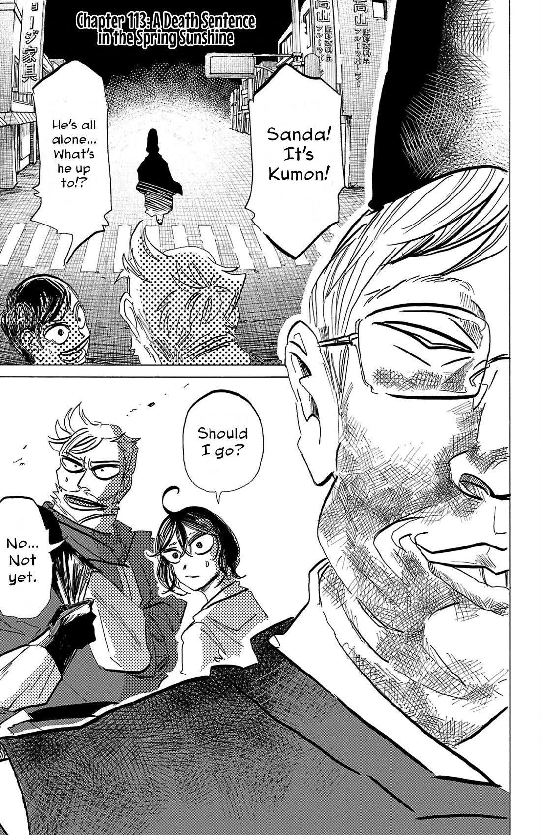 Sanda Chapter 113 page 2 - Chapter 113: A Death Sentence in the Spring Sunshine