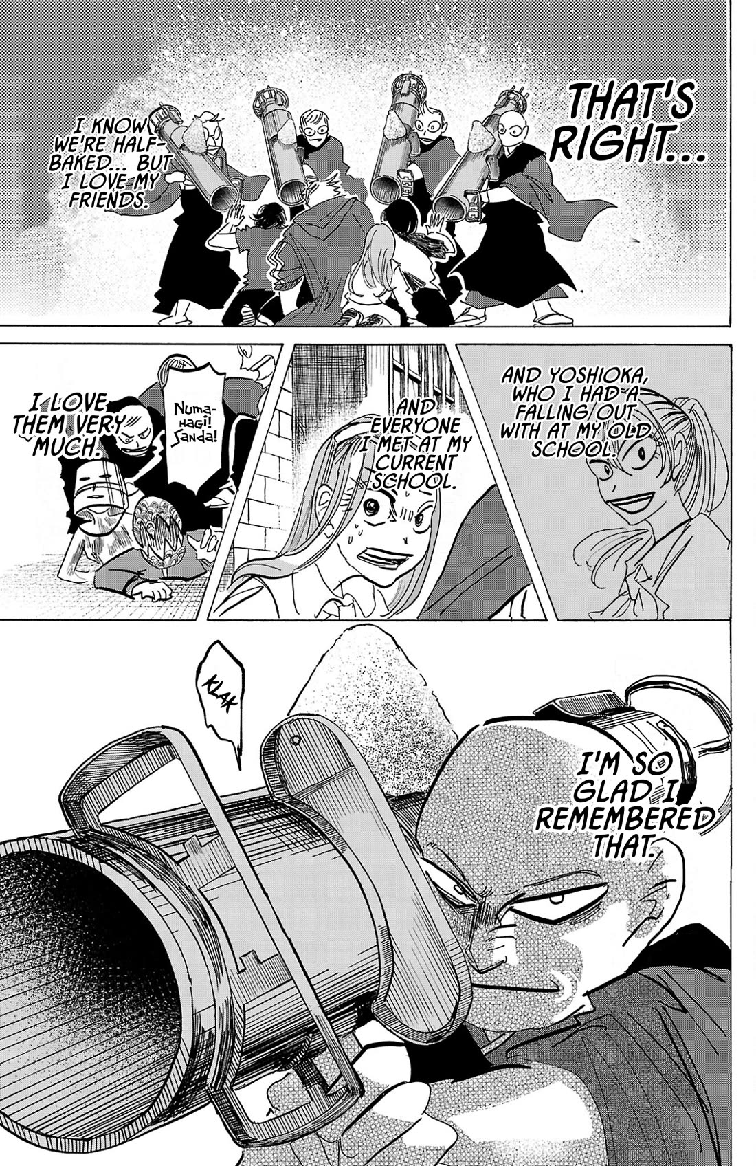 Sanda Chapter 115 page 8 - Chapter 115: The Frightening Satisfied Girl