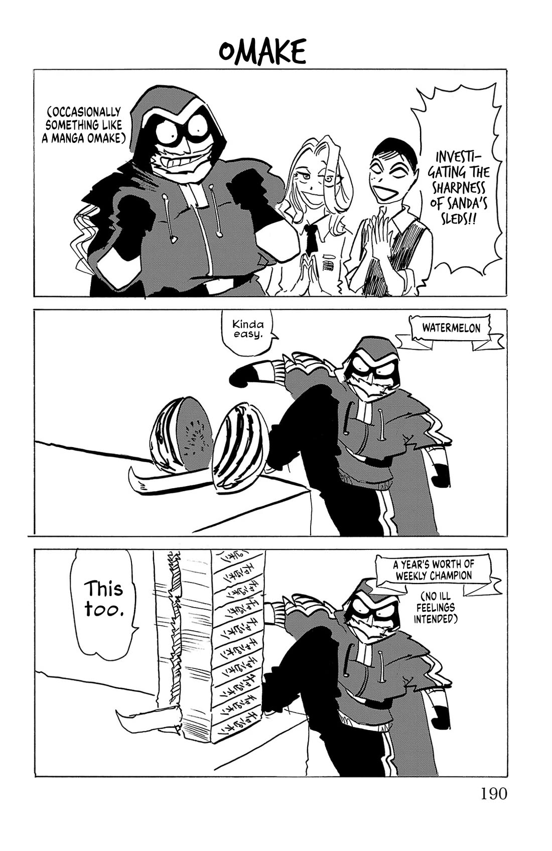 Sanda Chapter 124.5 page 2 - Chapter 124.5: Vol. 14 Extras