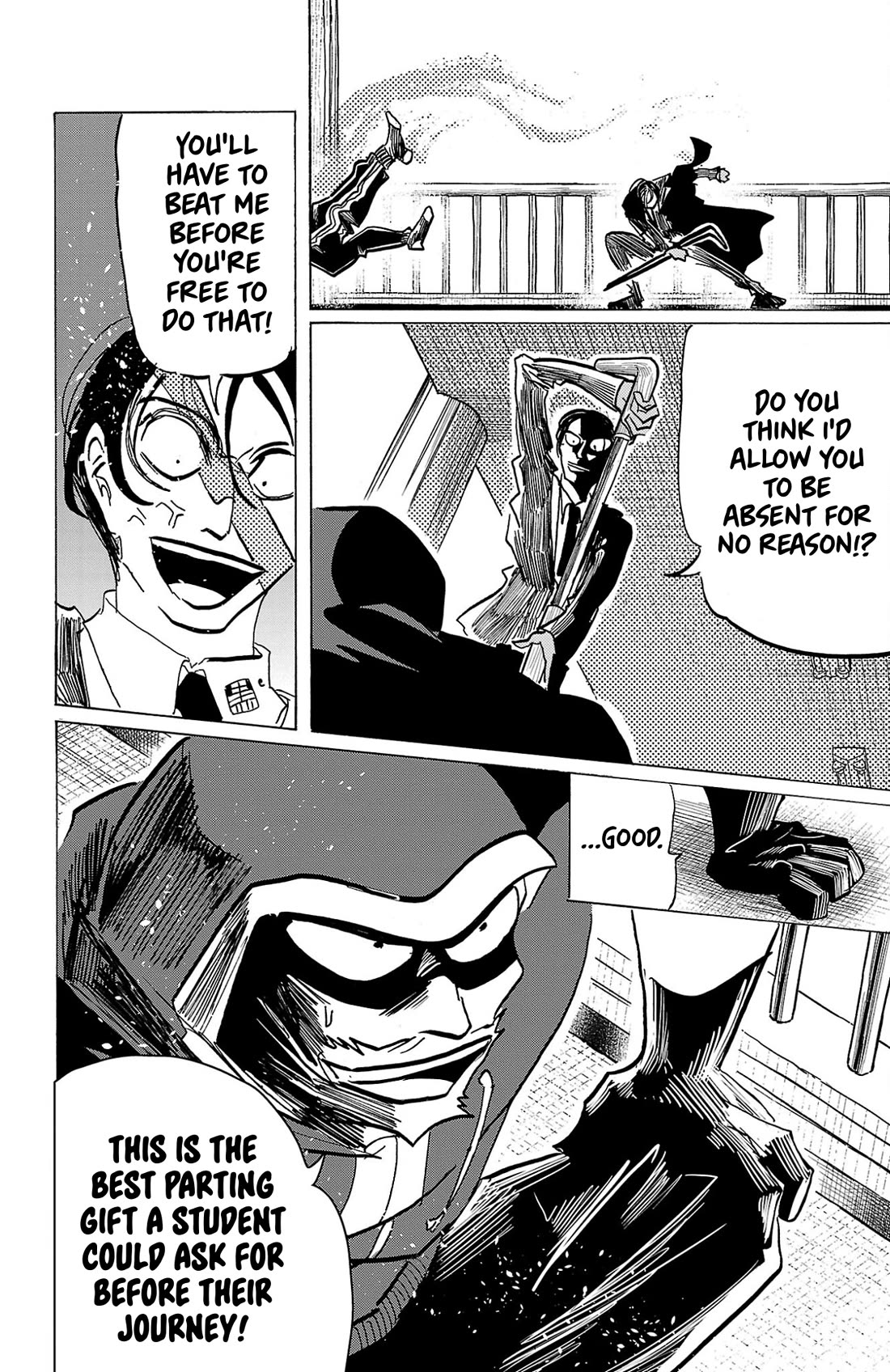Sanda Chapter 134 page 21 - Chapter 134: Graduation Song and Walking Stick