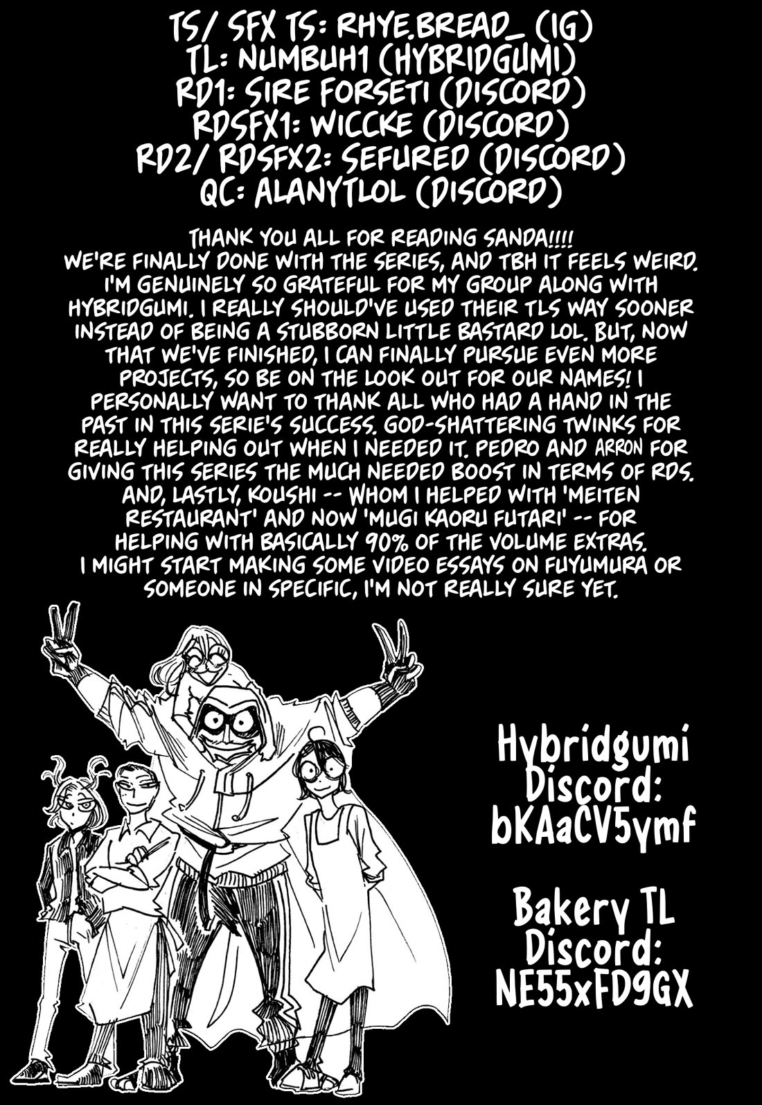 Sanda Chapter 142.5 page 6 - Chapter 142.5: Vol. 16 Extras
