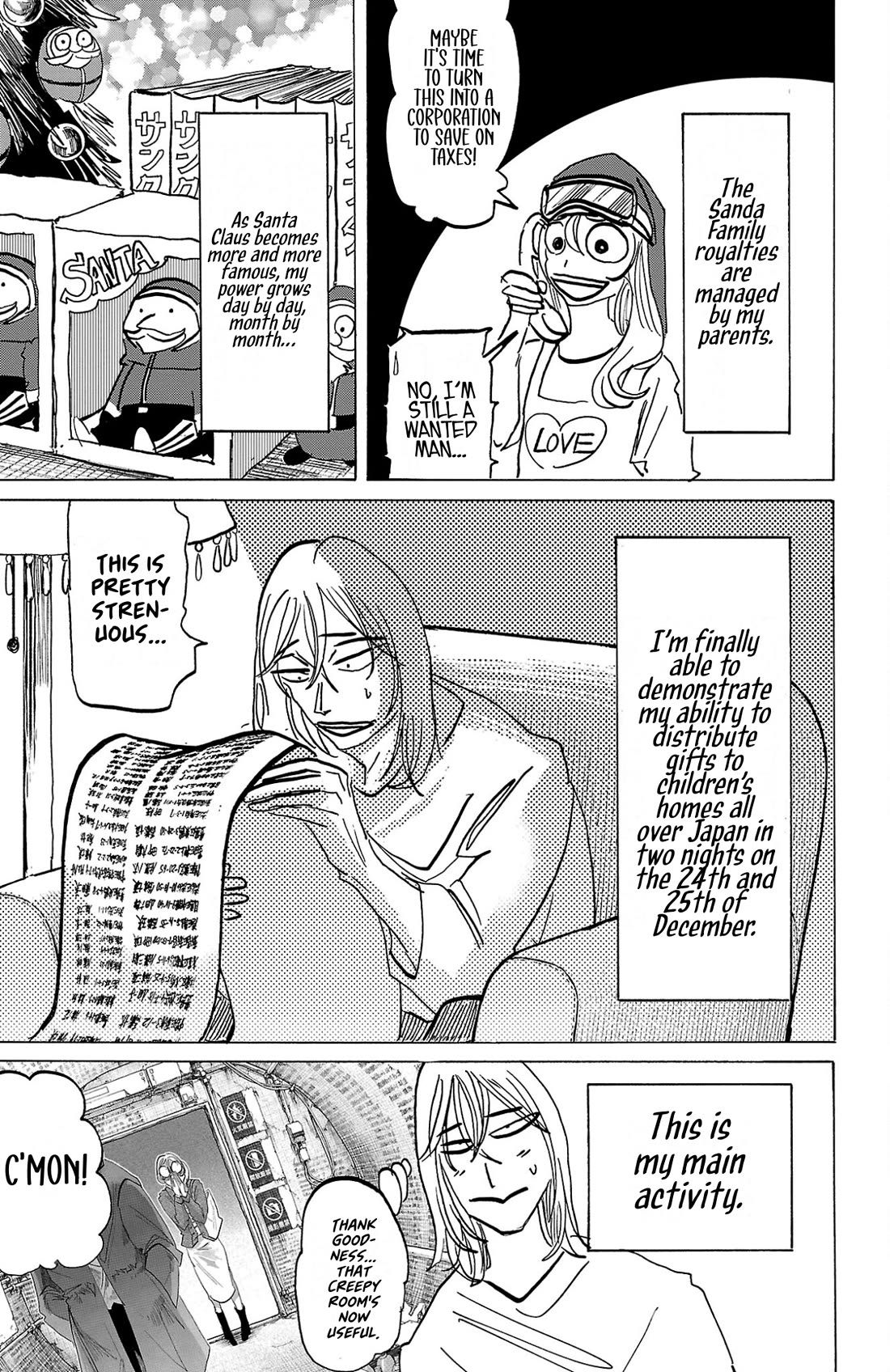 Sanda Chapter 142 page 15 - Chapter 142: Let's Go Santa Claus! [END]