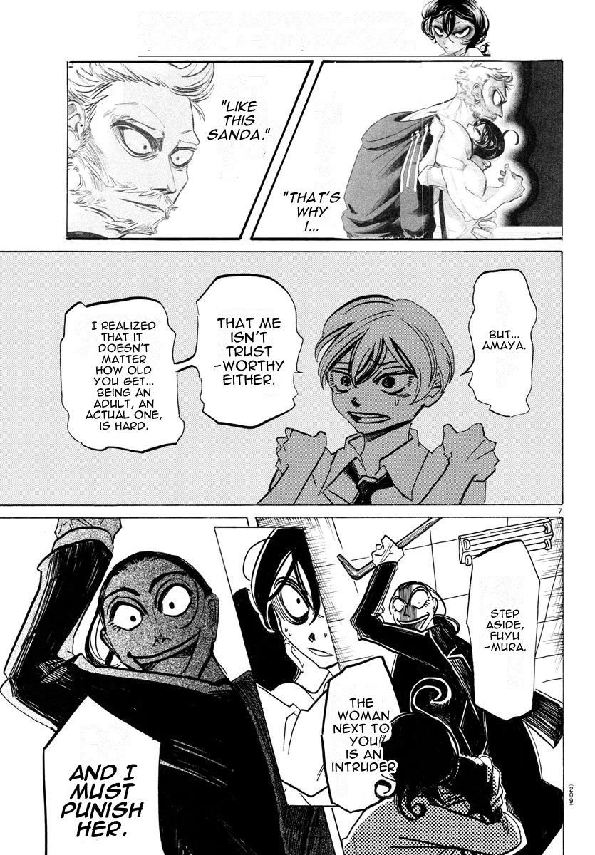Sanda Chapter 17 page 8 - Chapter 17: In the Mountain of Red Sweaty Jackets