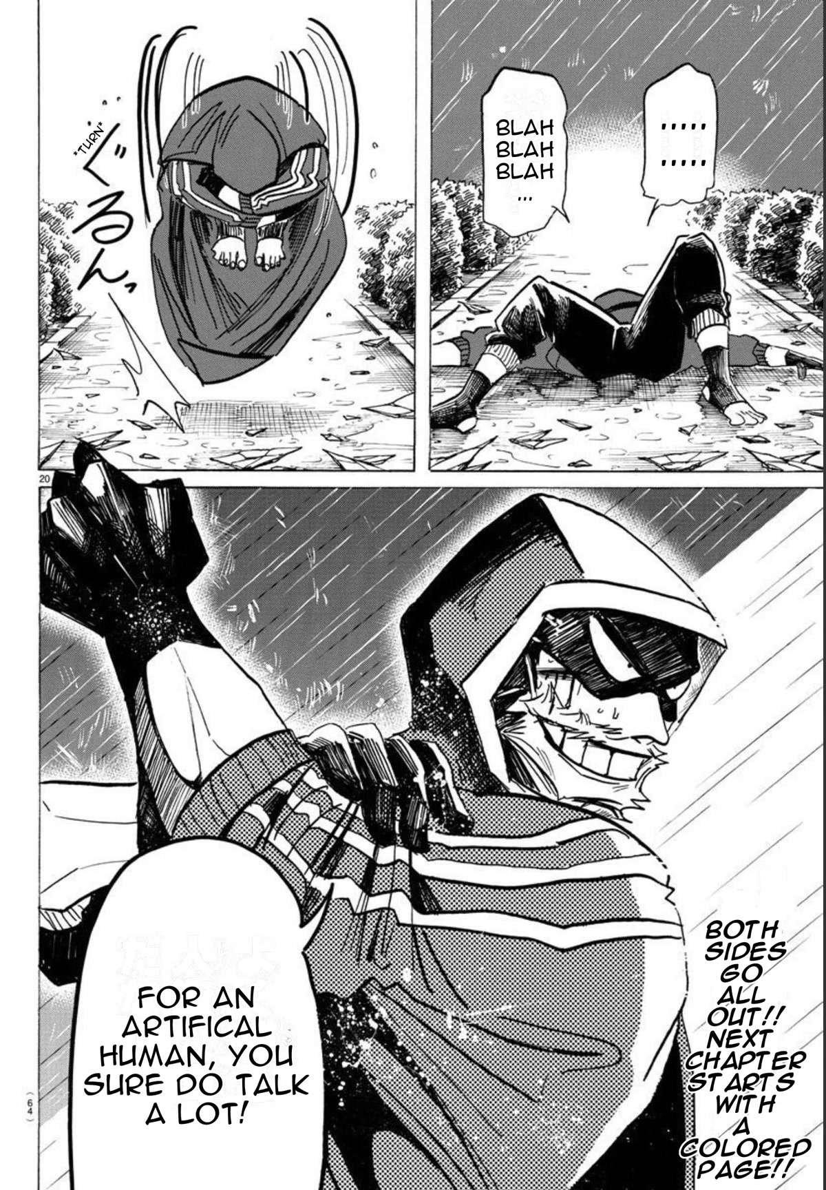 Sanda Chapter 18 page 18 - Chapter 18: The Artificial Human Vs. Santa Claus