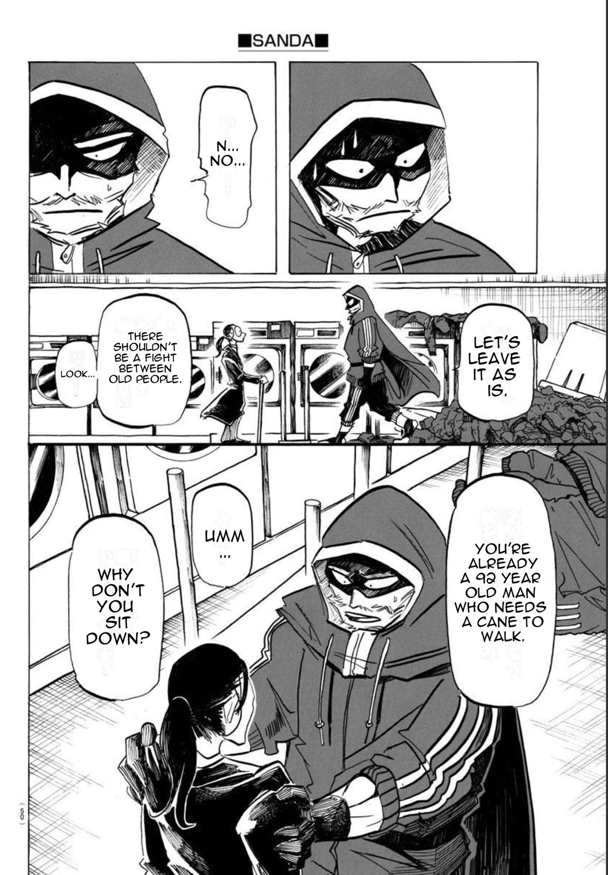 Sanda Chapter 18 page 5 - Chapter 18: The Artificial Human Vs. Santa Claus