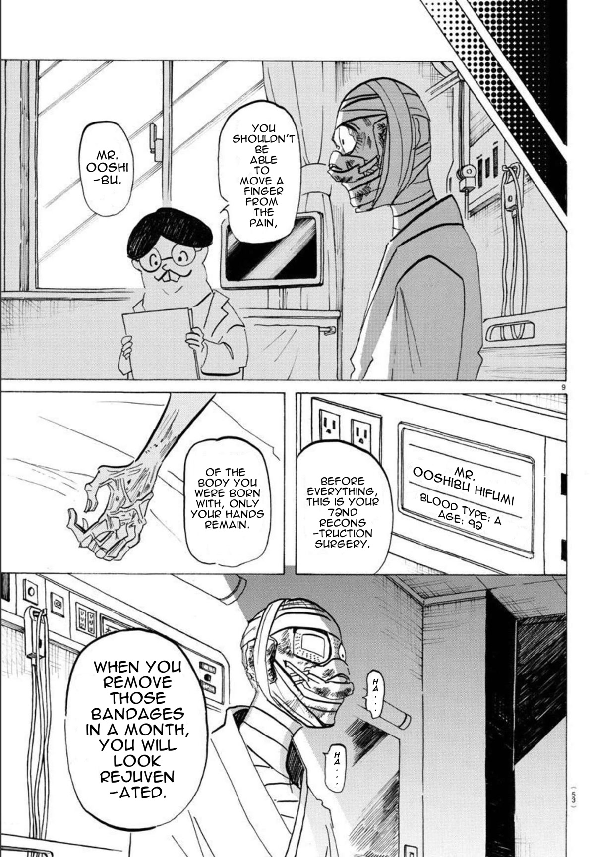 Sanda Chapter 18 page 8 - Chapter 18: The Artificial Human Vs. Santa Claus