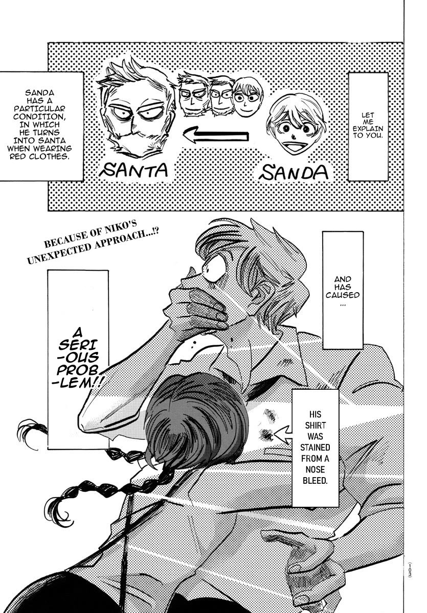 Sanda Chapter 27 page 1 - Chapter 27: It's a Cheek Without a Beard