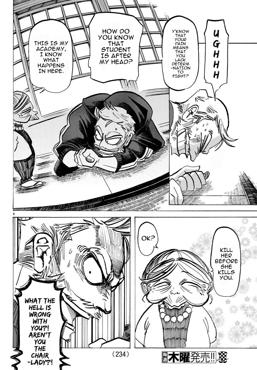 Sanda Chapter 29 page 8 - Chapter 29: Be Wary of the Adult in a Black Suit