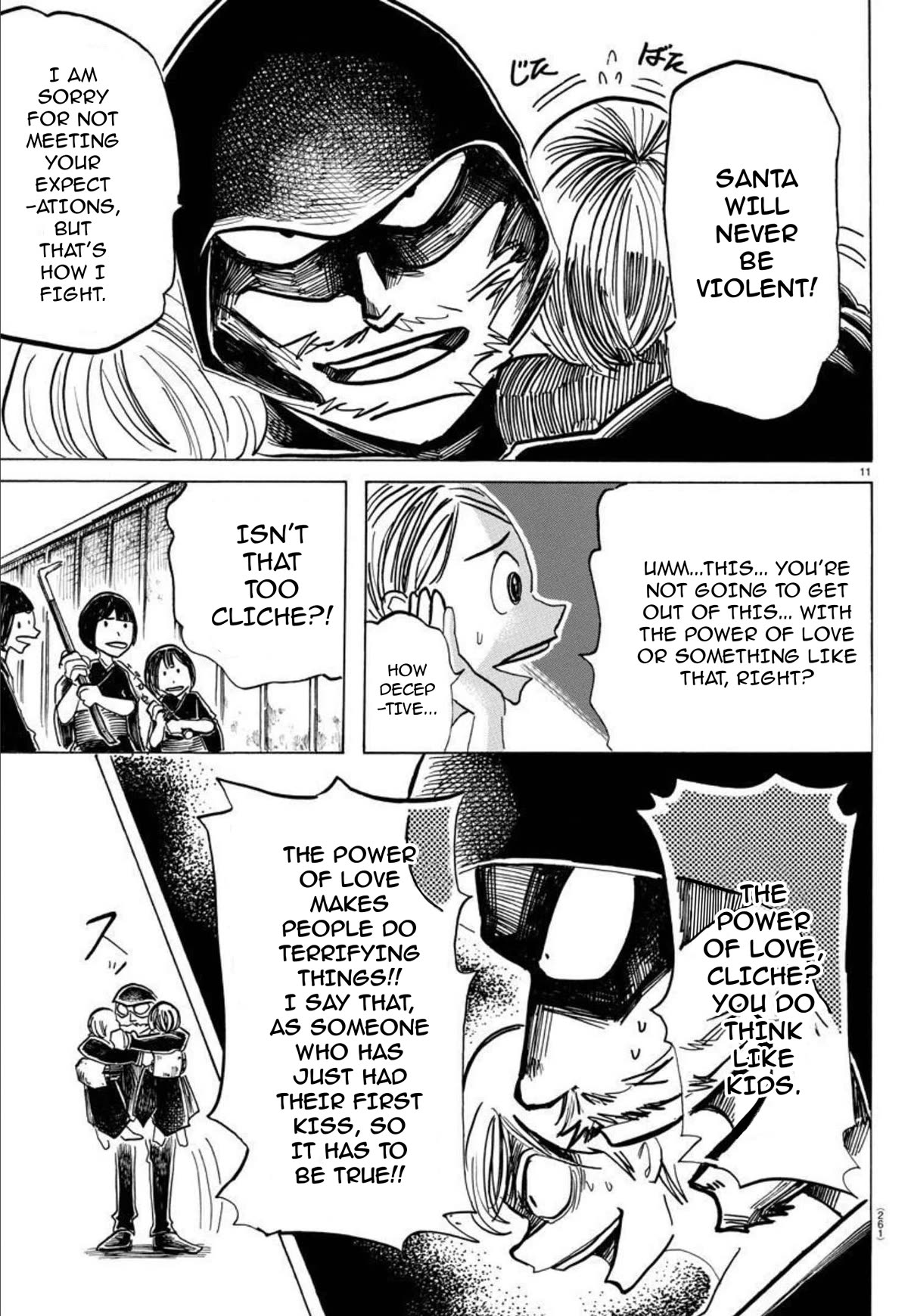 Sanda Chapter 35 page 11 - Chapter 35: Let the Vibrations be Heard in Your Lullaby