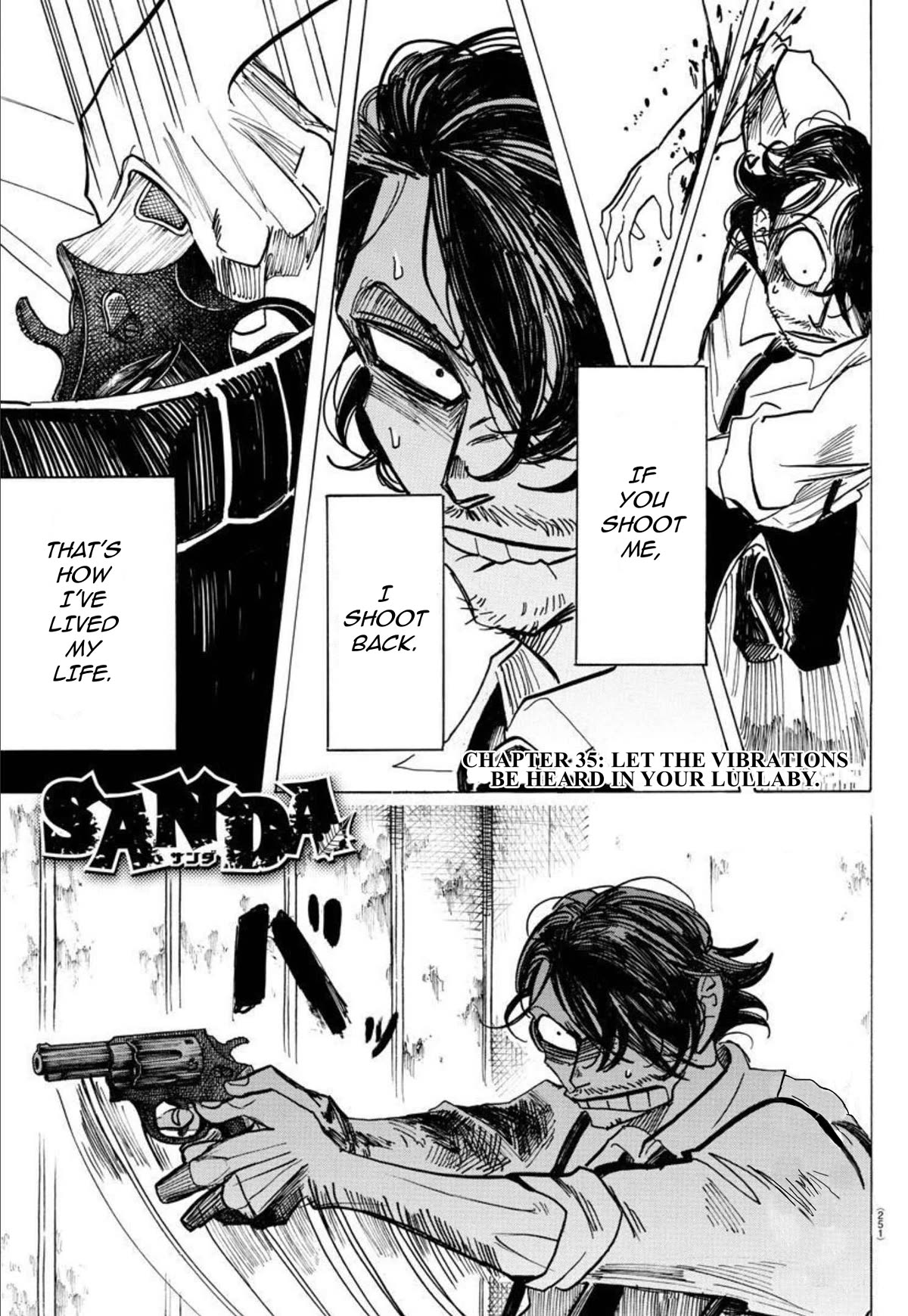 Sanda Chapter 35 page 2 - Chapter 35: Let the Vibrations be Heard in Your Lullaby