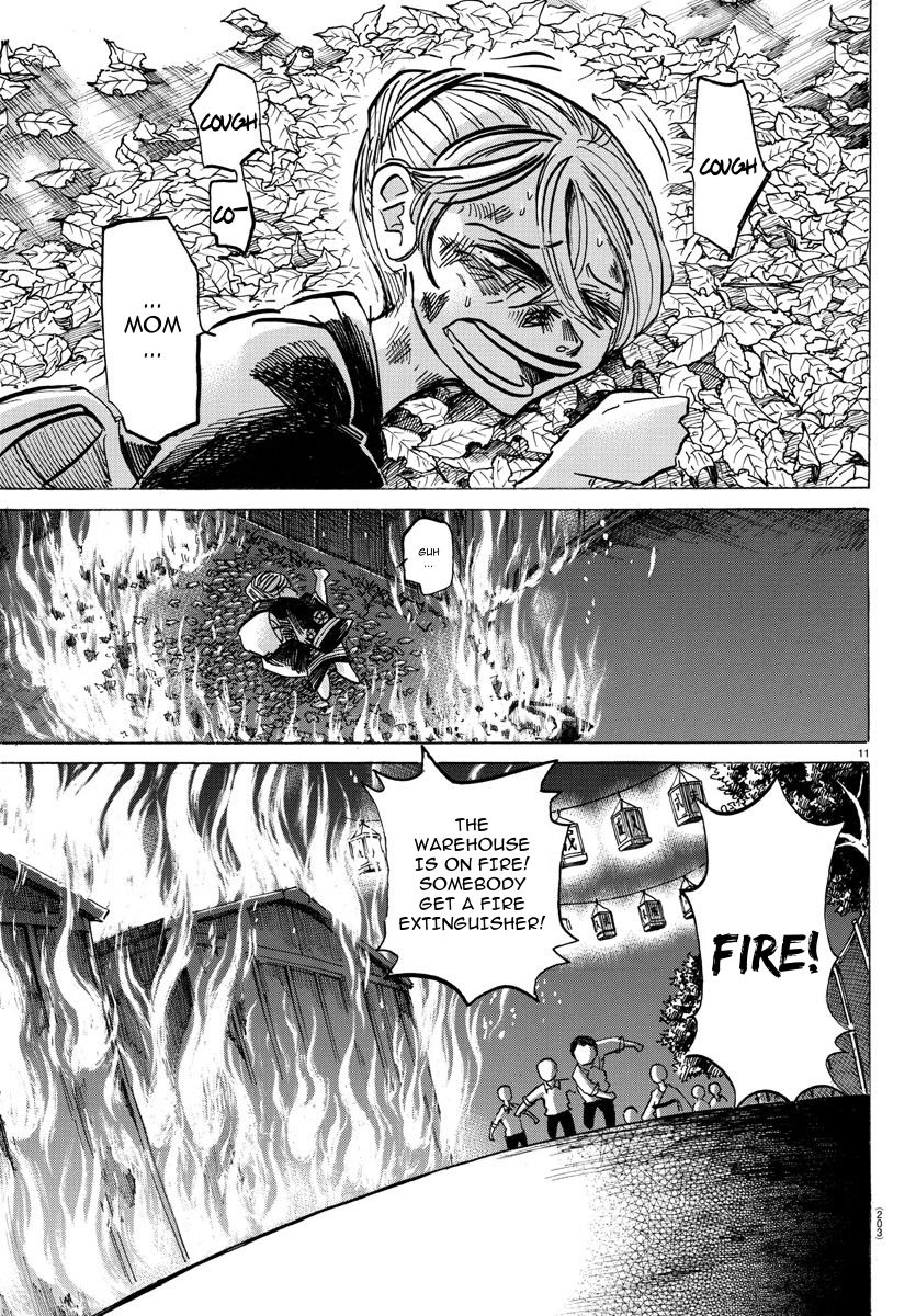 Sanda Chapter 39 page 12 - Chapter 39: Remember Chapter 2? Santa is Immune to Fire.