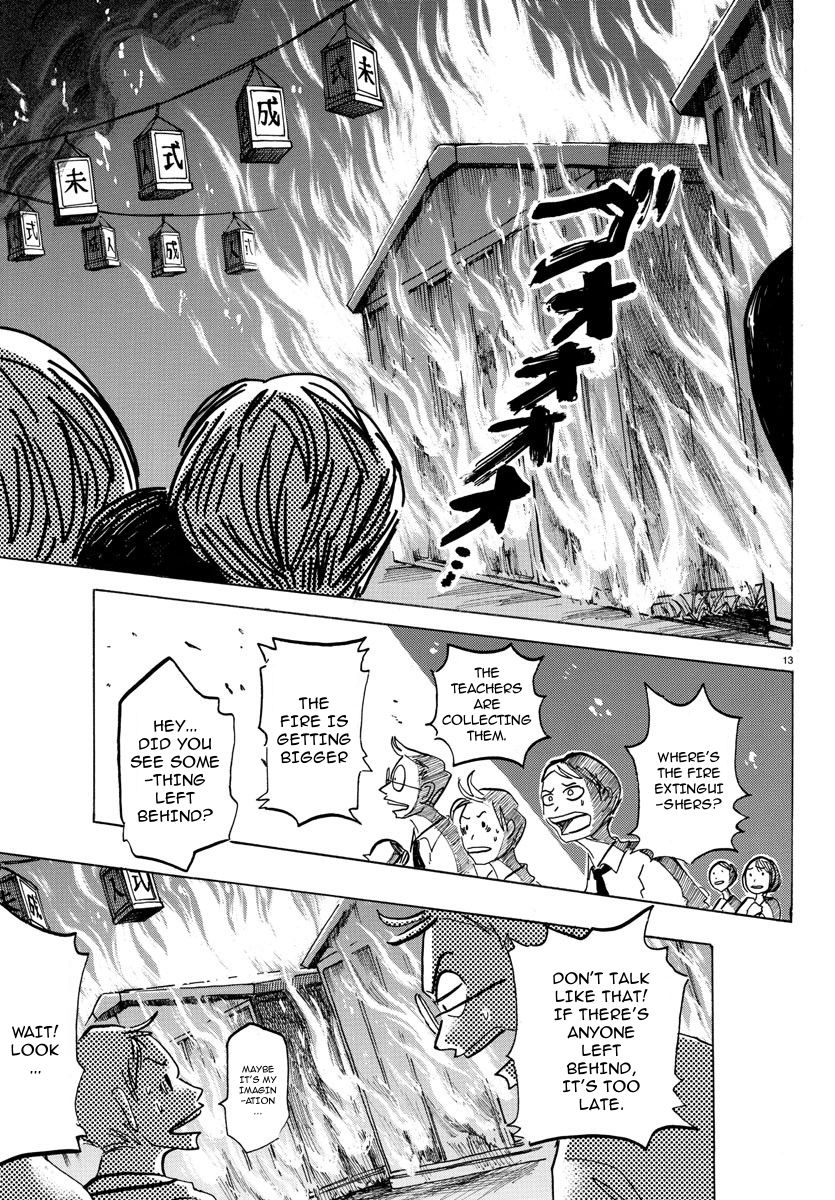 Sanda Chapter 39 page 14 - Chapter 39: Remember Chapter 2? Santa is Immune to Fire.