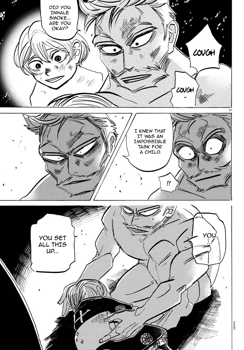 Sanda Chapter 39 page 17 - Chapter 39: Remember Chapter 2? Santa is Immune to Fire.