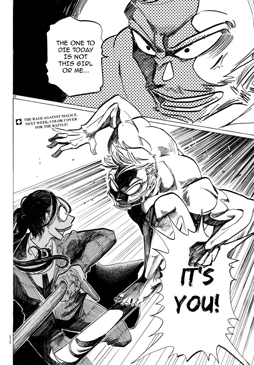 Sanda Chapter 39 page 19 - Chapter 39: Remember Chapter 2? Santa is Immune to Fire.