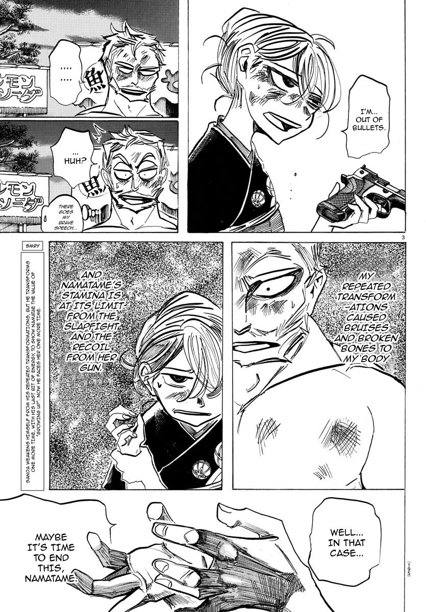 Sanda Chapter 39 page 4 - Chapter 39: Remember Chapter 2? Santa is Immune to Fire.