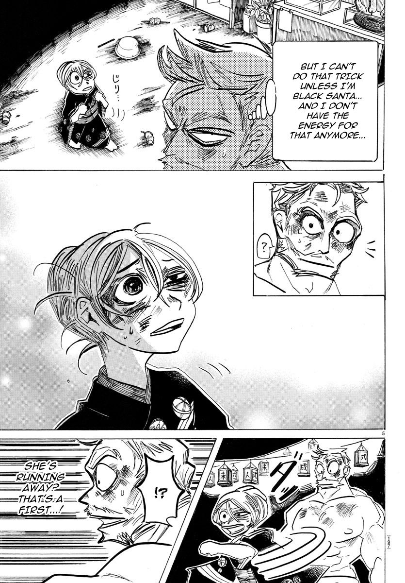 Sanda Chapter 39 page 6 - Chapter 39: Remember Chapter 2? Santa is Immune to Fire.