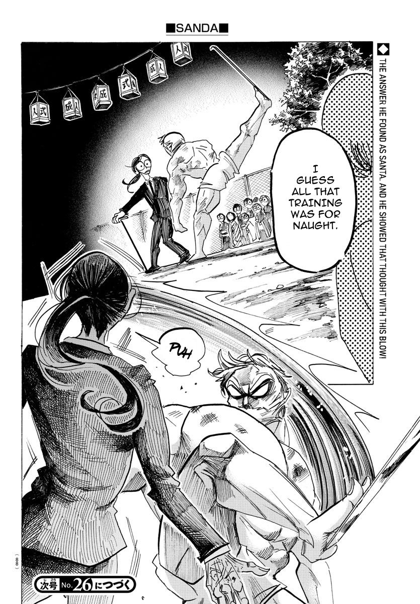 Sanda Chapter 40 page 21 - Chapter 40: Cracking the Mirror. I Multiply Myself
