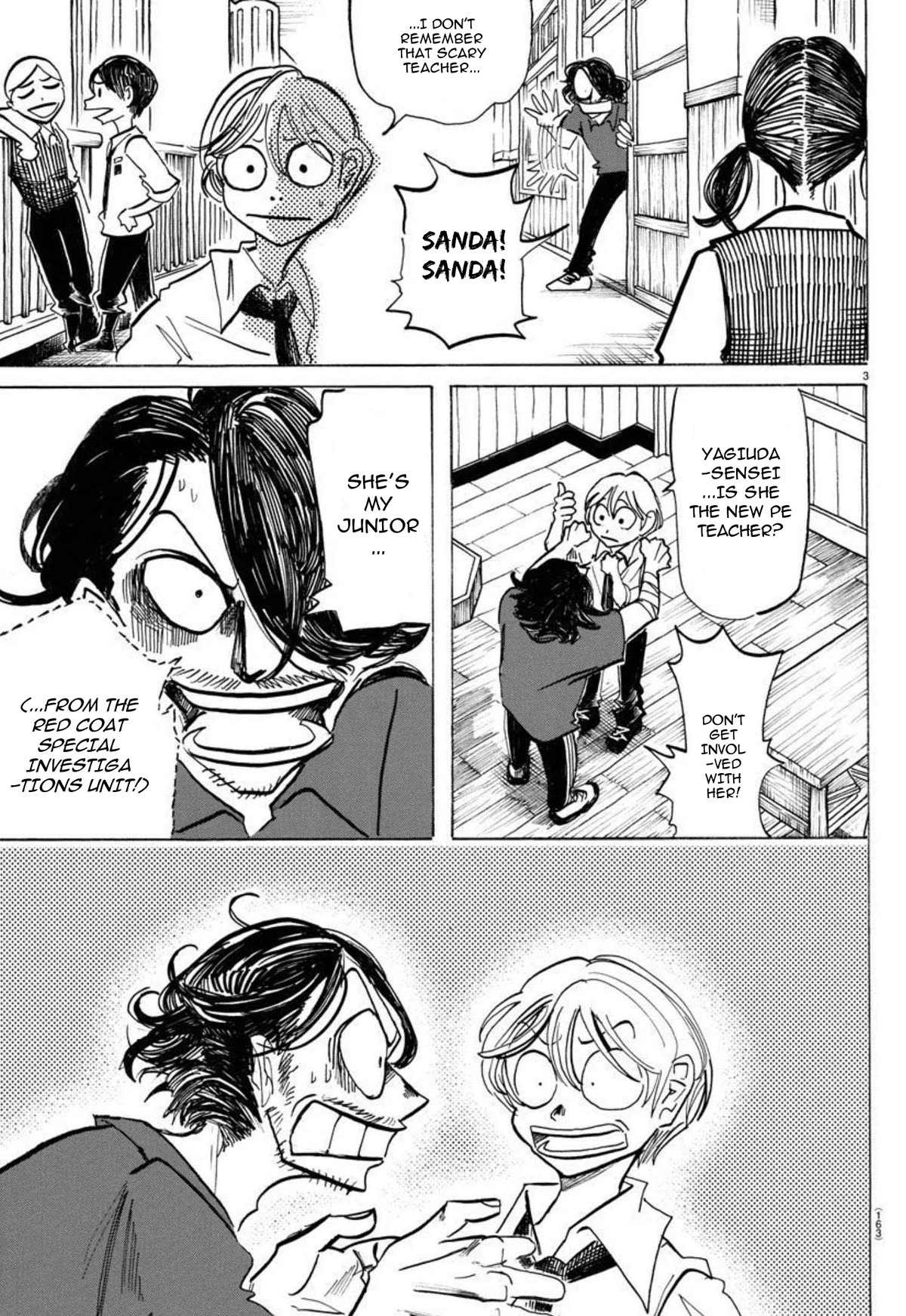 Sanda Chapter 46 page 4 - Chapter 46: Let's Shake Hands Enthusiastically