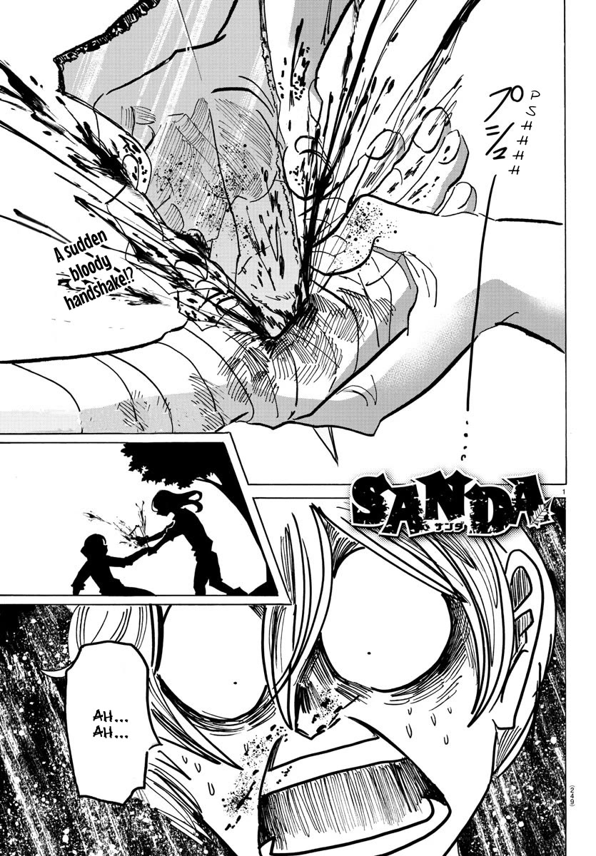 Sanda Chapter 63 page 2 - Chapter 63: Bird of Peace with Bloodshot Eyes
