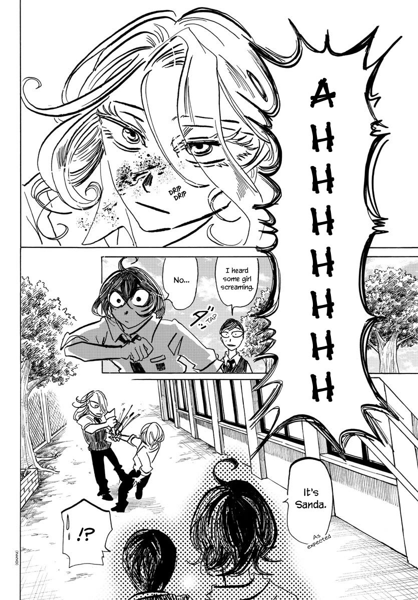 Sanda Chapter 63 page 3 - Chapter 63: Bird of Peace with Bloodshot Eyes
