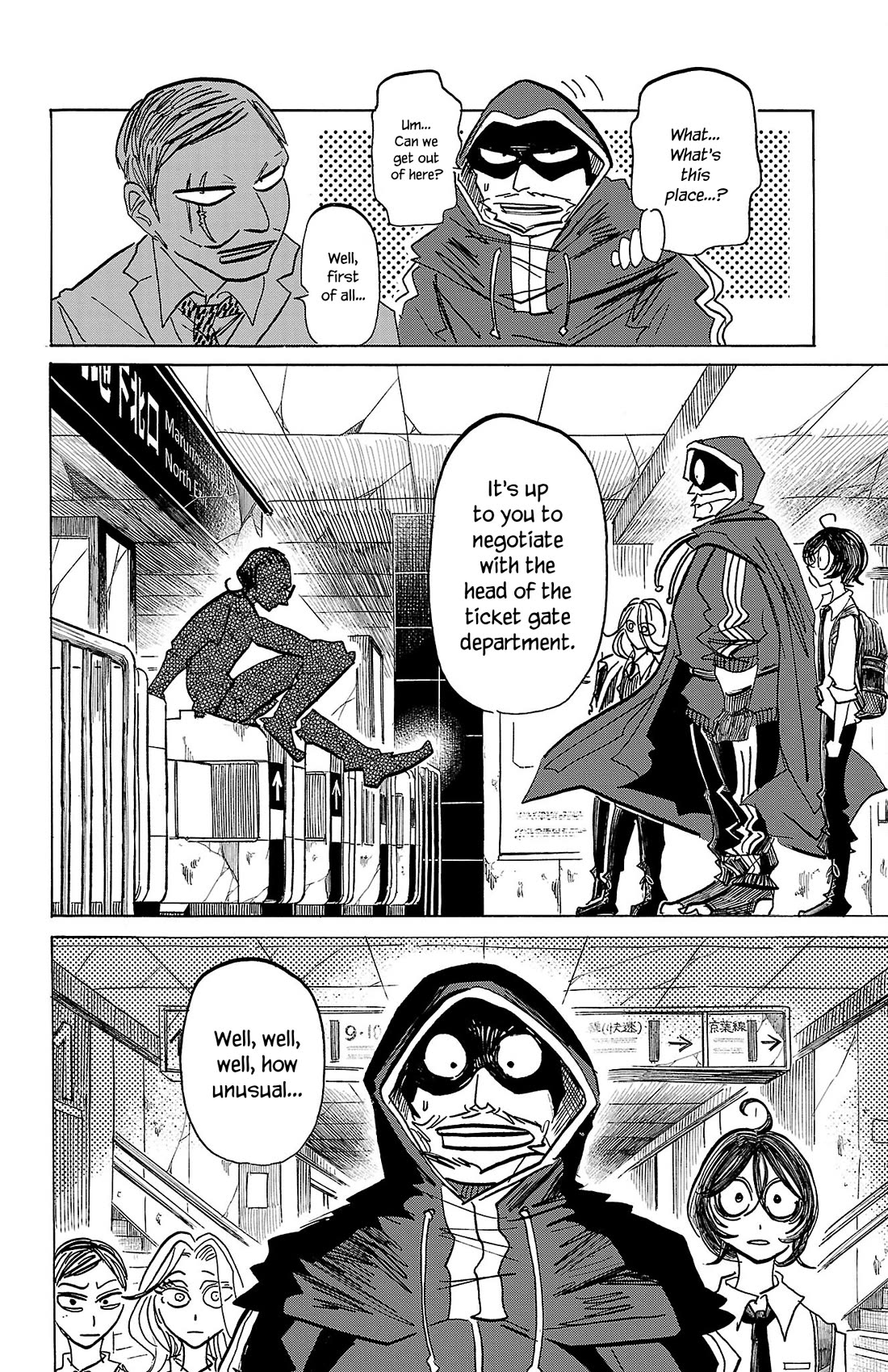 Sanda Chapter 67 page 14 - Chapter 67: Welcome to Tokyo Station