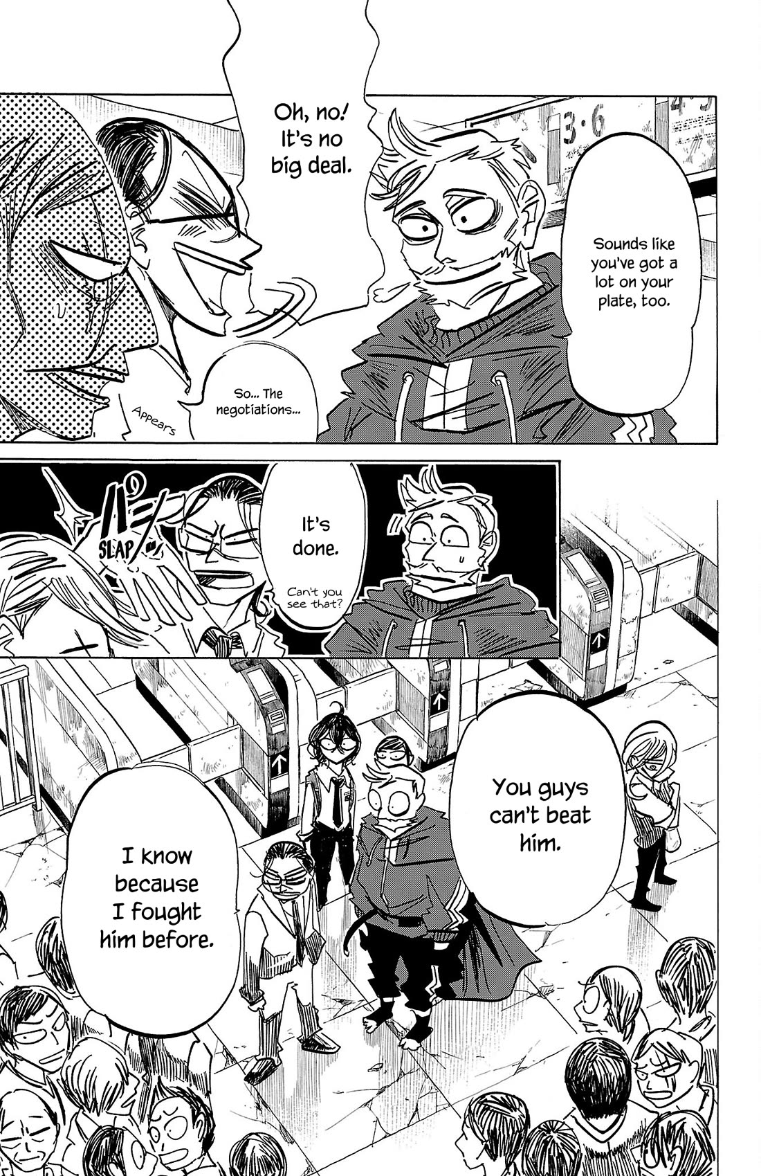 Sanda Chapter 67 page 17 - Chapter 67: Welcome to Tokyo Station