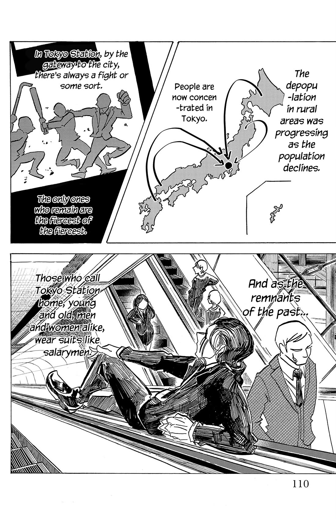 Sanda Chapter 67 page 3 - Chapter 67: Welcome to Tokyo Station