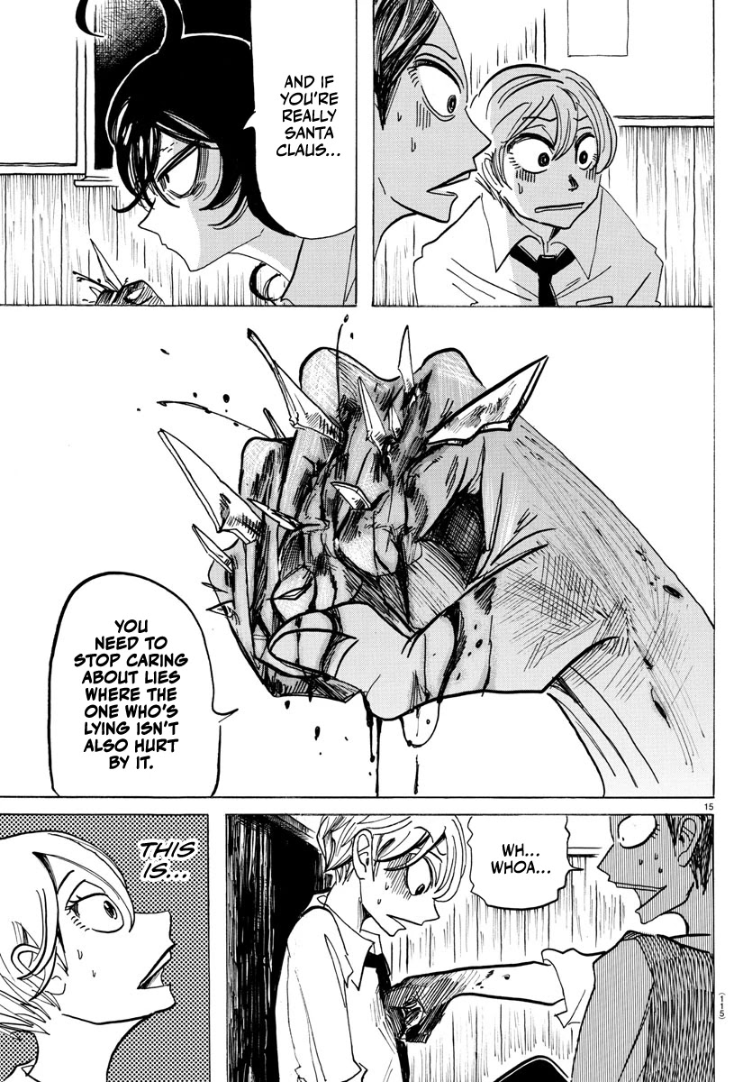 Sanda Chapter 7 page 15 - Chapter 7: Falling pelts of concrete