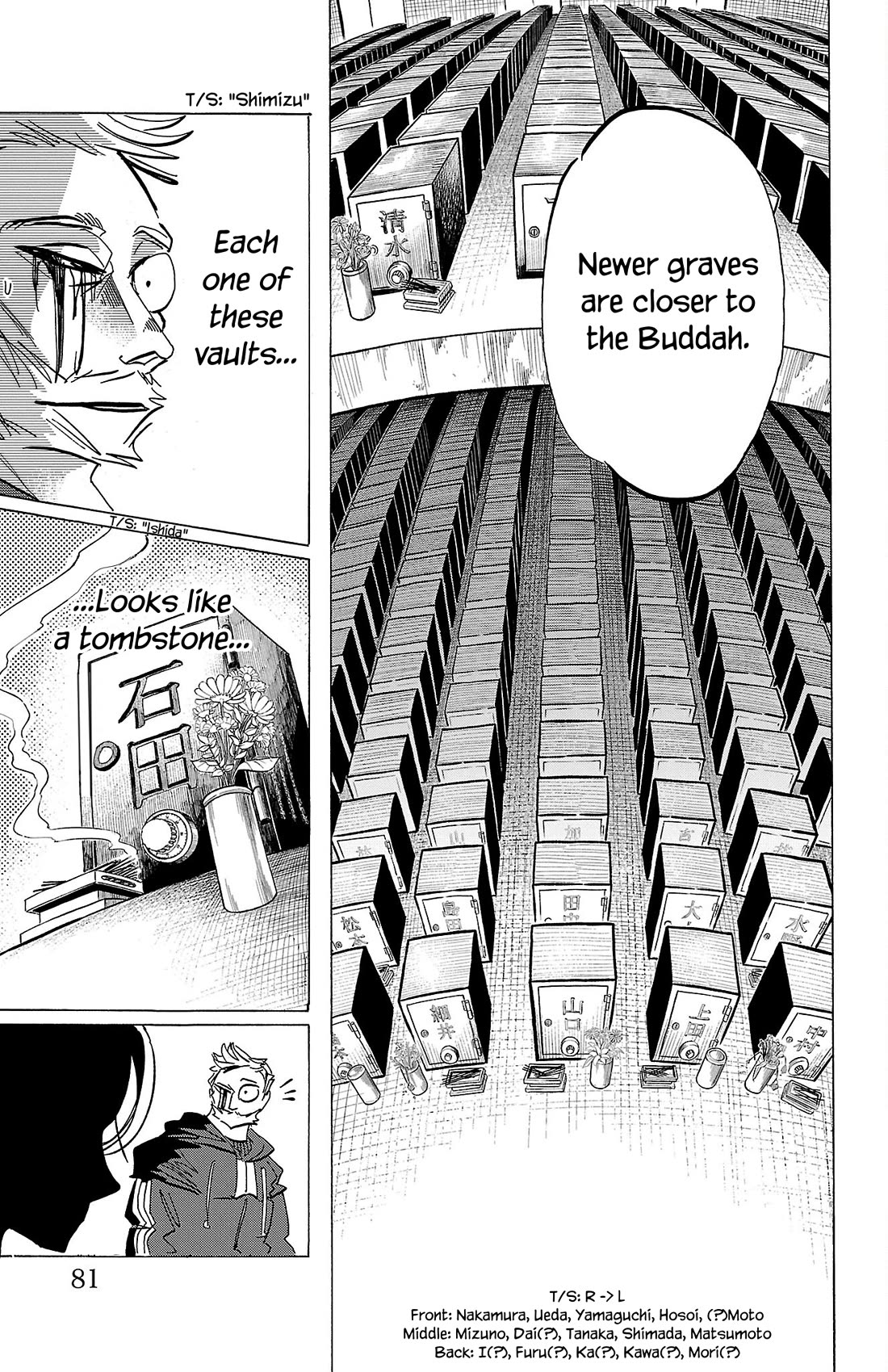 Sanda Chapter 74 page 14 - Chapter 74: The Awaited Sunset After Visiting a Grave