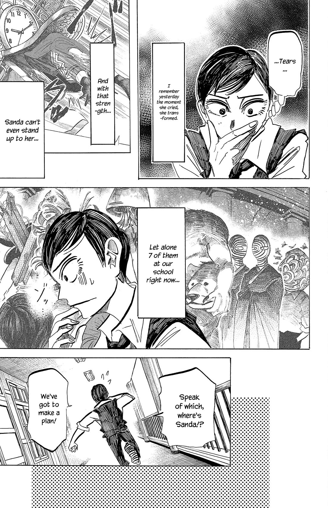 Sanda Chapter 81 page 7 - Chapter 81: The Girl with the Gravitational Force of a Moon