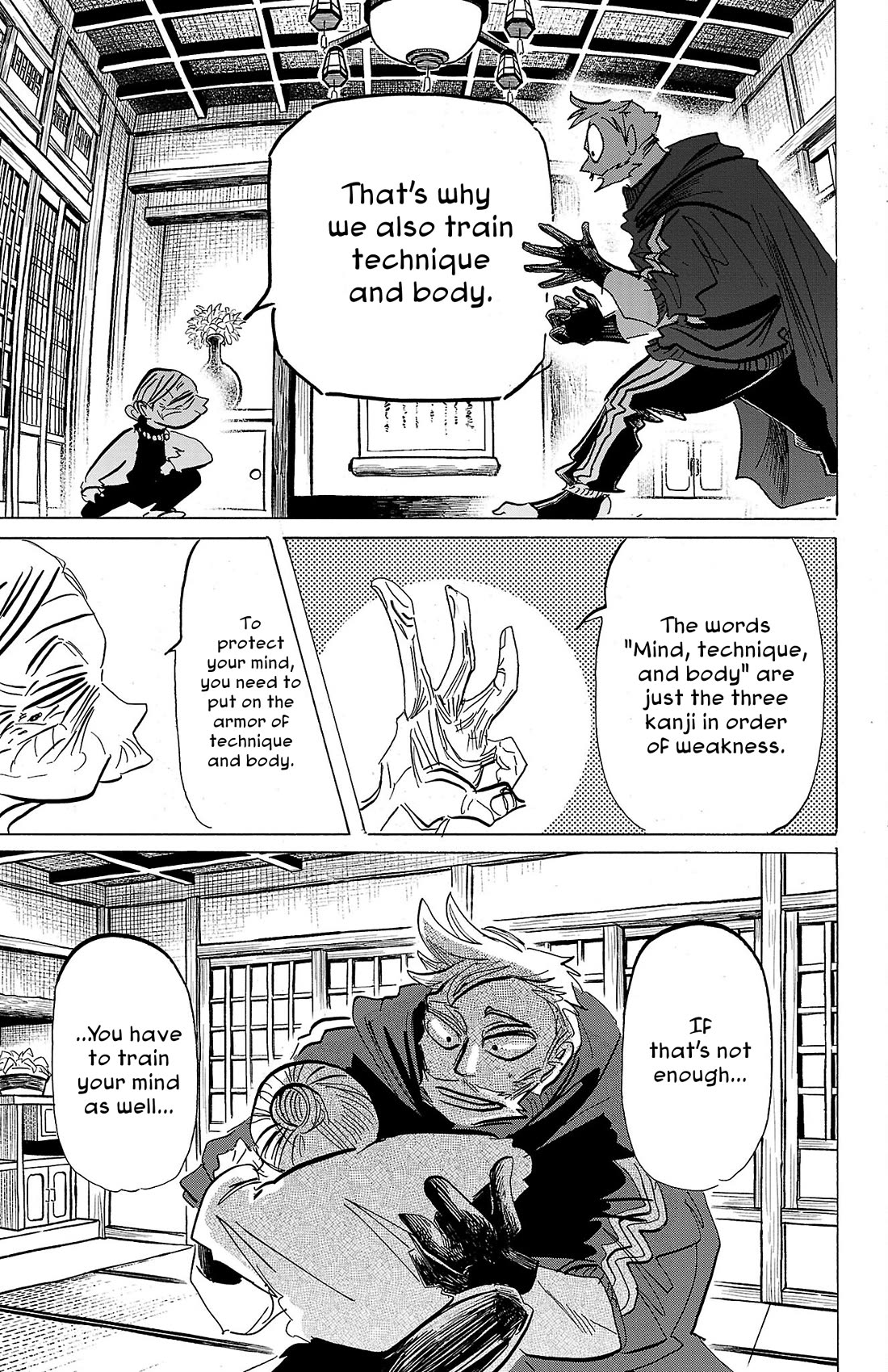 Sanda Chapter 85 page 8 - Chapter 85: Respect For the Half-Broken Armor